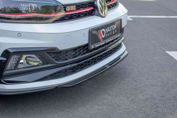 Splitter delantero V.4 Volkswagen Polo GTI / R-line Mk6 - Imagen 3
