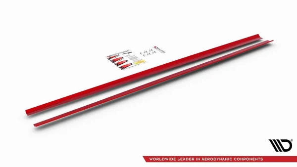 DIFUSORES DE FALDÓN LATERALES Volkswagen Polo GTI / R-line Mk6 - Imagen 5