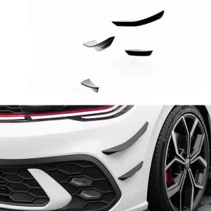 Alerones de parachoques delanteros (Canards) Volkswagen Polo GTI Mk6 Facelift