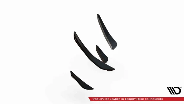 Alerones de parachoques delanteros (Canards) Volkswagen Polo GTI Mk6 Facelift - Imagen 6