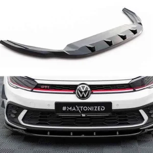 Splitter delantero V.1 Volkswagen Polo GTI Mk6 Facelift
