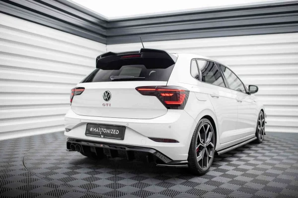Splitters laterales traseros Volkswagen Polo GTI Mk6 Facelift - Imagen 4