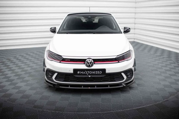 Splitter delantero V.2 Volkswagen Polo GTI Mk6 Facelift - Imagen 2