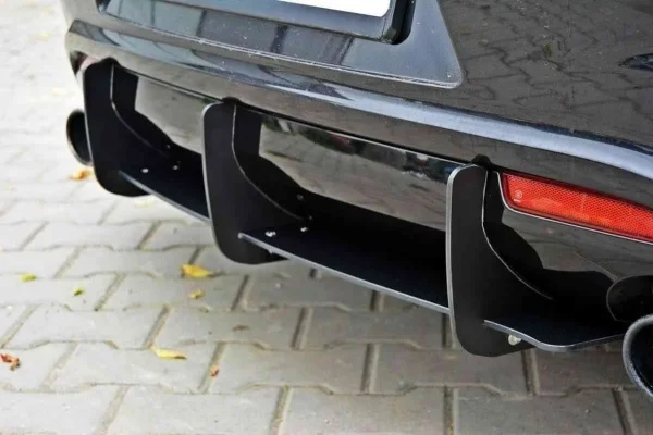 DIFUSOR TRASERO Y DIVISORES LATERALES TRASEROS VW SCIROCCO R - Imagen 3