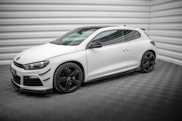 Faldones laterales difusores V.2 + Flaps Volkswagen Scirocco R Mk3 - Imagen 6