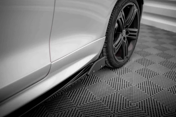 Faldones laterales difusores V.2 + Flaps Volkswagen Scirocco R Mk3 - Imagen 4