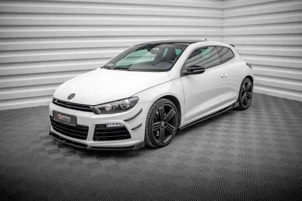 Faldones laterales difusores V.2 + Flaps Volkswagen Scirocco R Mk3 - Imagen 5