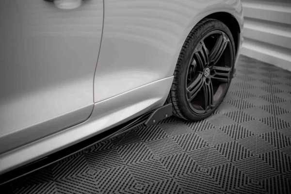 Faldones laterales difusores V.2 + Flaps Volkswagen Scirocco R Mk3 - Imagen 2