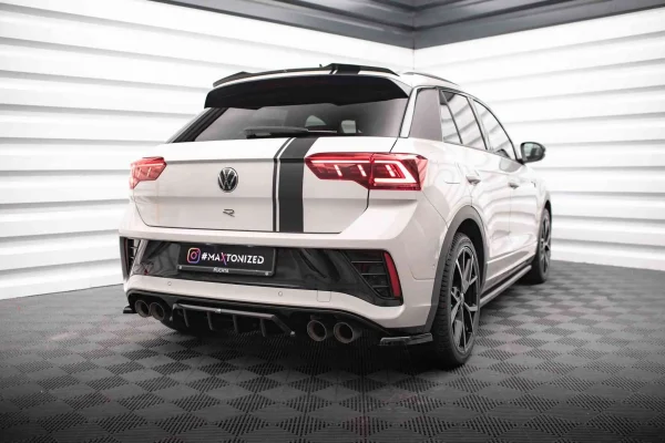 Splitter trasero (con barras verticales) Volkswagen T-Roc R / R-Line Mk1 Facelift - Imagen 2