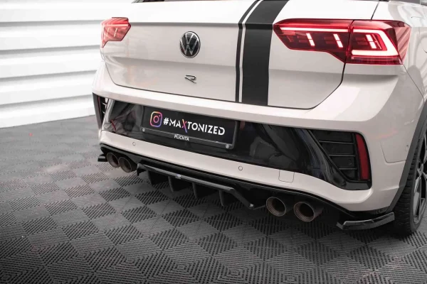 Splitter trasero (con barras verticales) Volkswagen T-Roc R / R-Line Mk1 Facelift - Imagen 5
