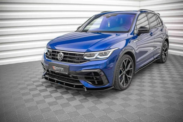 Splitter delantero V.2 Volkswagen Tiguan R Mk2 Facelift - Imagen 2