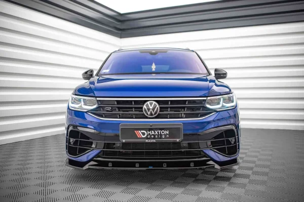 Splitter delantero V.2 Volkswagen Tiguan R Mk2 Facelift - Imagen 3