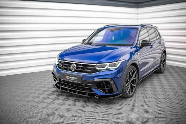 Splitter delantero V.3 Volkswagen Tiguan R / R-Line Mk2 Facelift - Imagen 2