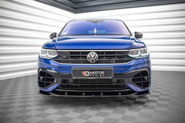 Splitter delantero V.3 Volkswagen Tiguan R / R-Line Mk2 Facelift - Imagen 3