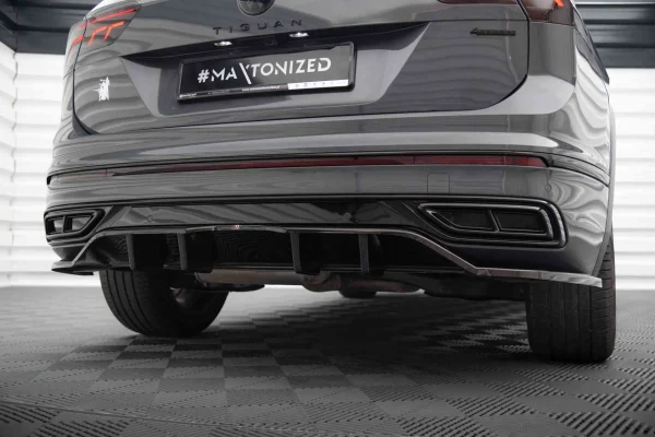 Splitter trasero (con barras verticales) Volkswagen Tiguan R-Line Mk2 Facelift - Imagen 5