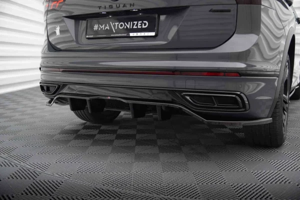 Splitter trasero (con barras verticales) Volkswagen Tiguan R-Line Mk2 Facelift - Imagen 3