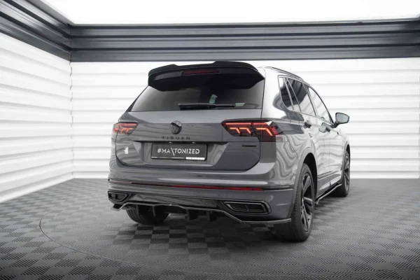 Splitter trasero (con barras verticales) Volkswagen Tiguan R-Line Mk2 Facelift - Imagen 2