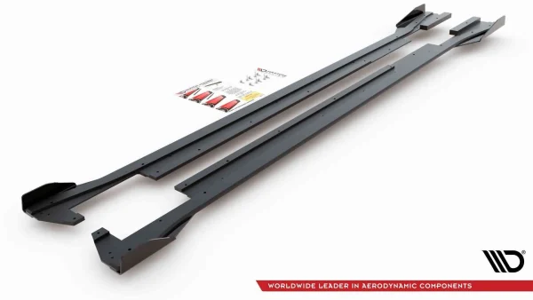 Faldones laterales Difusores + Aletas Durabilidad Racing Volkswagen Arteon R-Line - Imagen 7