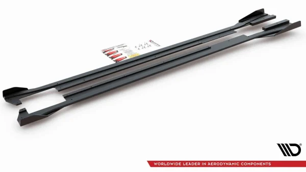 Faldones laterales Difusores + Aletas Durabilidad Racing Volkswagen Arteon R-Line - Imagen 6