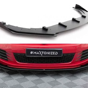 Divisor delantero Racing Durable V.3 + Flaps Volkswagen Golf GTI Mk6