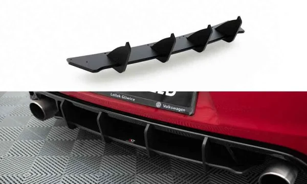 Difusor trasero Racing Durable V.2 Volkswagen Golf GTI Mk6