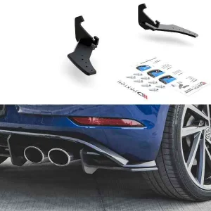 Divisores laterales traseros Racing Durable VW Golf 7 R Facelift