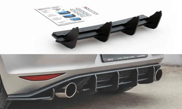 Difusor trasero Street Pro V.1 VW Golf 7 GTI