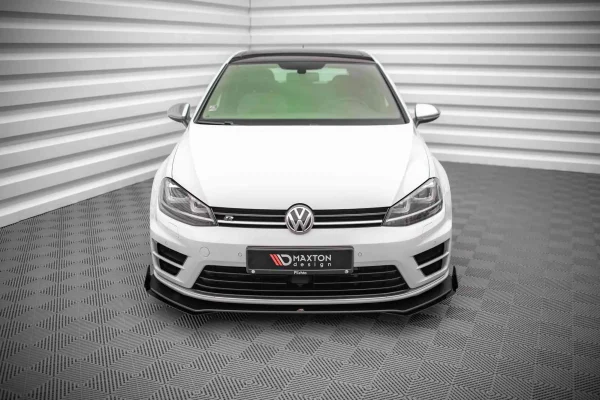 Divisor delantero Street Pro V.1 + aletas para Volkswagen Golf R Mk7 - Imagen 2