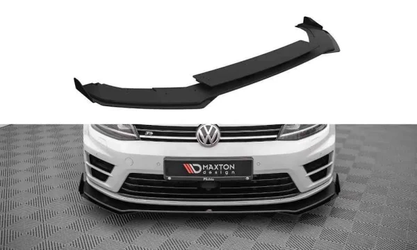 Divisor delantero Street Pro V.1 + aletas para Volkswagen Golf R Mk7