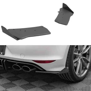 Divisores laterales traseros y aletas Street Pro para Volkswagen Golf R Mk7