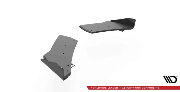 Divisores laterales traseros y aletas Street Pro para Volkswagen Golf R Mk7 - Imagen 5