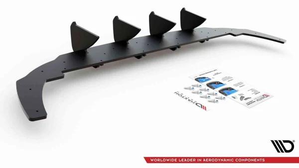 Difusor trasero Street Pro V.1 VW Golf 8 - Imagen 7