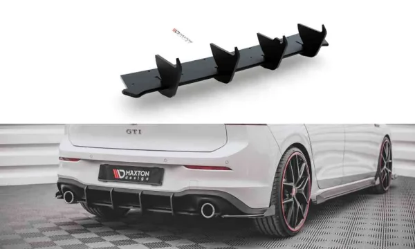Difusor trasero Street Pro V.1 Volkswagen Golf GTI Mk8