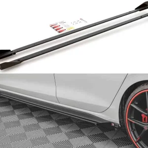 Faldones laterales y difusores de durabilidad para competición Volkswagen Golf GTI / GTE / GTI Clubsport / R-Line Mk8