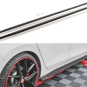 Faldones laterales de durabilidad para competición Difusores Volkswagen Golf GTI / GTE / GTI Clubsport / R-Line Mk8
