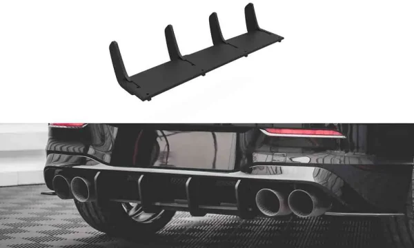 Difusor trasero Street Pro para Volkswagen Golf R Mk8