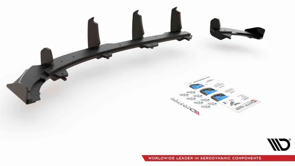 Faldón trasero y aletas Racing Durable Volkswagen Polo GTI Mk6 - Imagen 7