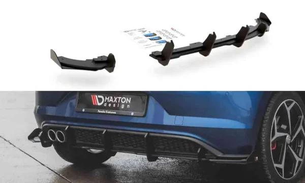 Faldón trasero y aletas Racing Durable Volkswagen Polo GTI Mk6