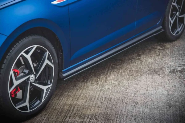 Faldones laterales duraderos para competición Difusores Volkswagen Polo GTI Mk6 - Imagen 2