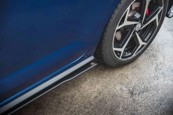 Faldones laterales duraderos para competición Difusores Volkswagen Polo GTI Mk6 - Imagen 5