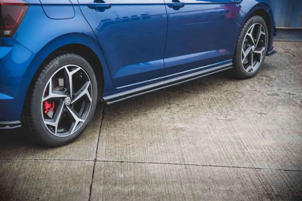 Faldones laterales duraderos para competición Difusores Volkswagen Polo GTI Mk6 - Imagen 4