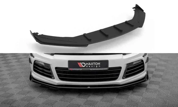 Divisor delantero Street Pro + aletas para Volkswagen Scirocco R Mk3