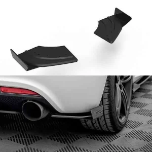 Divisores laterales traseros y aletas Street Pro para Volkswagen Scirocco R Mk3