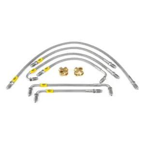 Líneas de eliminación de ABS trenzado HEL para Toyota Starlet 1.3 Turbo EP82, EP91