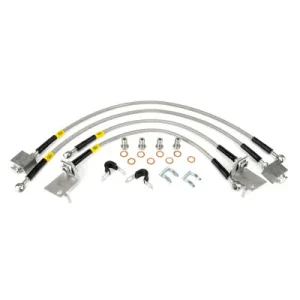 Líneas de freno trenzadas HEL para Ford Mustang 6ta generación, todos los motores (2015-)