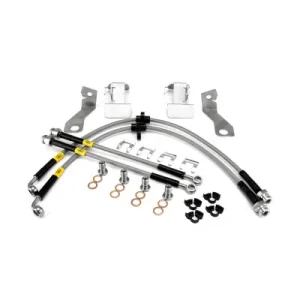 Líneas de freno trenzadas HEL para Ford Mustang 5ta generación, todos los motores (2005-2014)