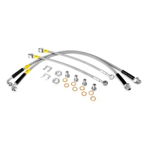 Líneas de freno trenzadas HEL para Mazda MX-5 ND todos los modelos con actualización Brembo delantera de fábrica (2016-)