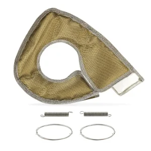 Manta turbo de titanio, para Ford 6.0L Powerstroke 2003-2007