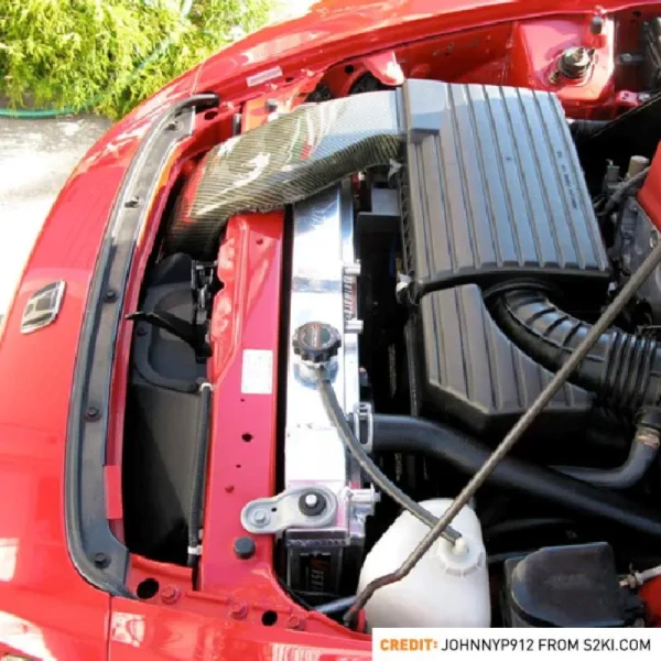 Kit de cubierta de ventilador de aluminio de alto rendimiento, compatible con Honda S2000 2000-2009 - Imagen 6