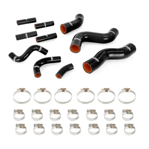 Kit de manguera de silicona para radiador y calentador, compatible con Toyota Land Cruiser 4.5L 1992-1997